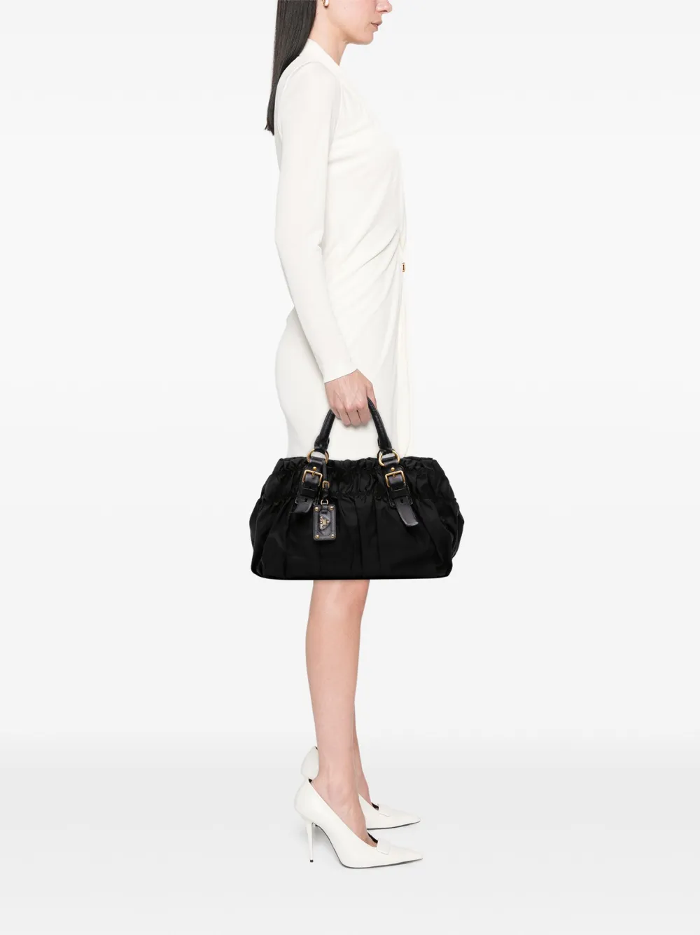Prada Pre-Owned 2000-2025 Tessuto Gaufre tote bag | Pre-Owned | Image 2