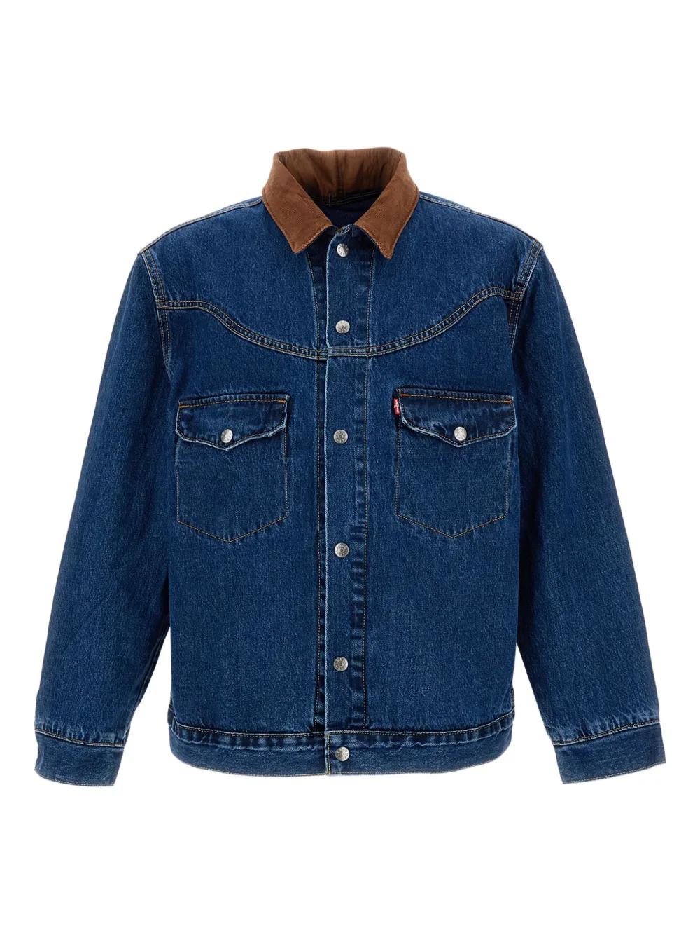 Levi's Giacca denim con colletto a coste | blu | Image 1
