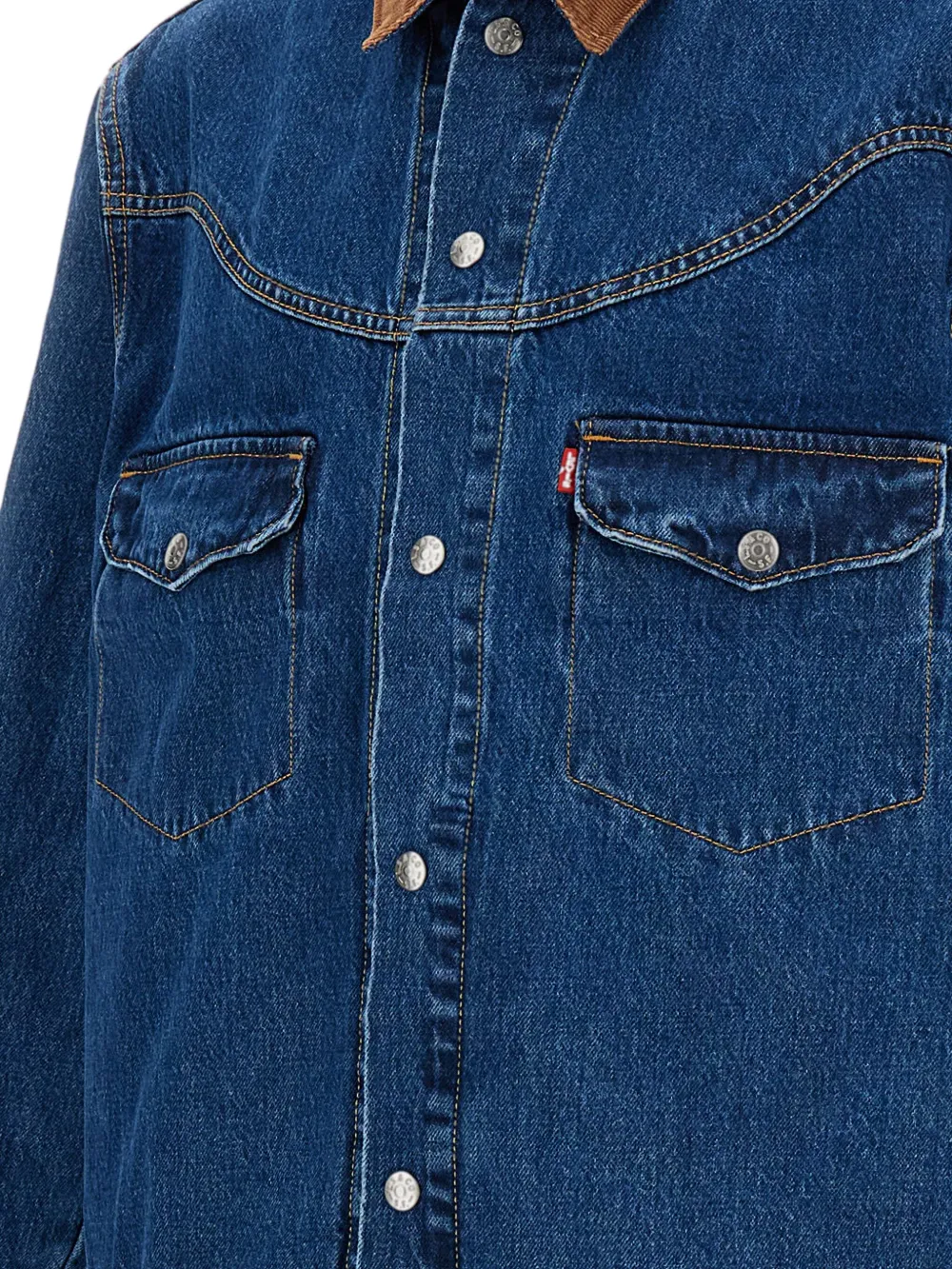 Levi's Denim jack Blauw