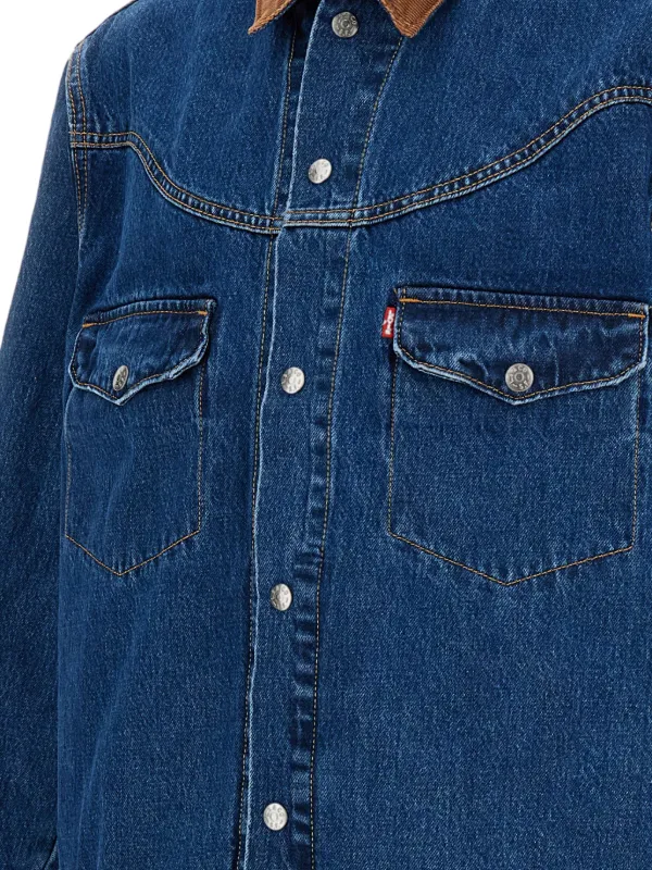 Levi's corduroy-collar Denim Jacket | Blue | FARFETCH ID