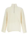Rier half-zip turtleneck sweater - White