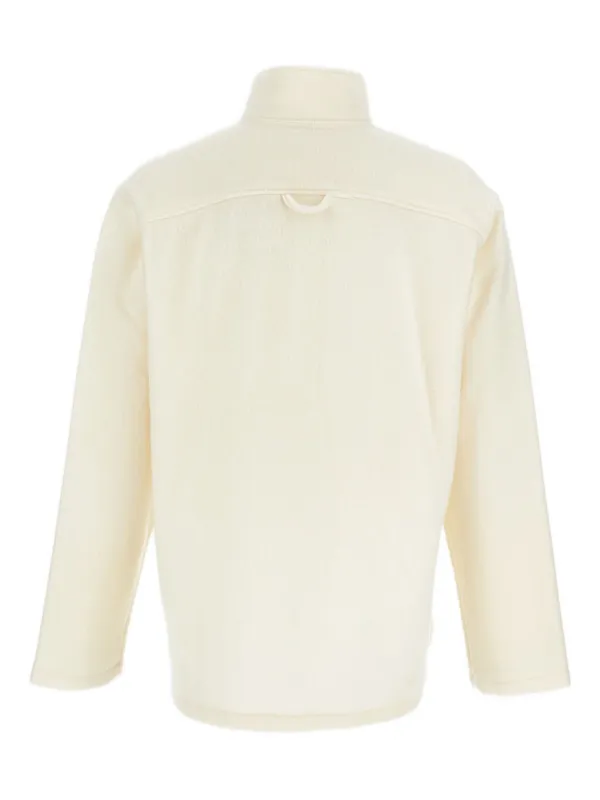 SuperFleece Turbo mサイズ ジャージ タートルネック 25aw RIER Jacket Rainier – Cream - Fleece Recycled Lined - トップス