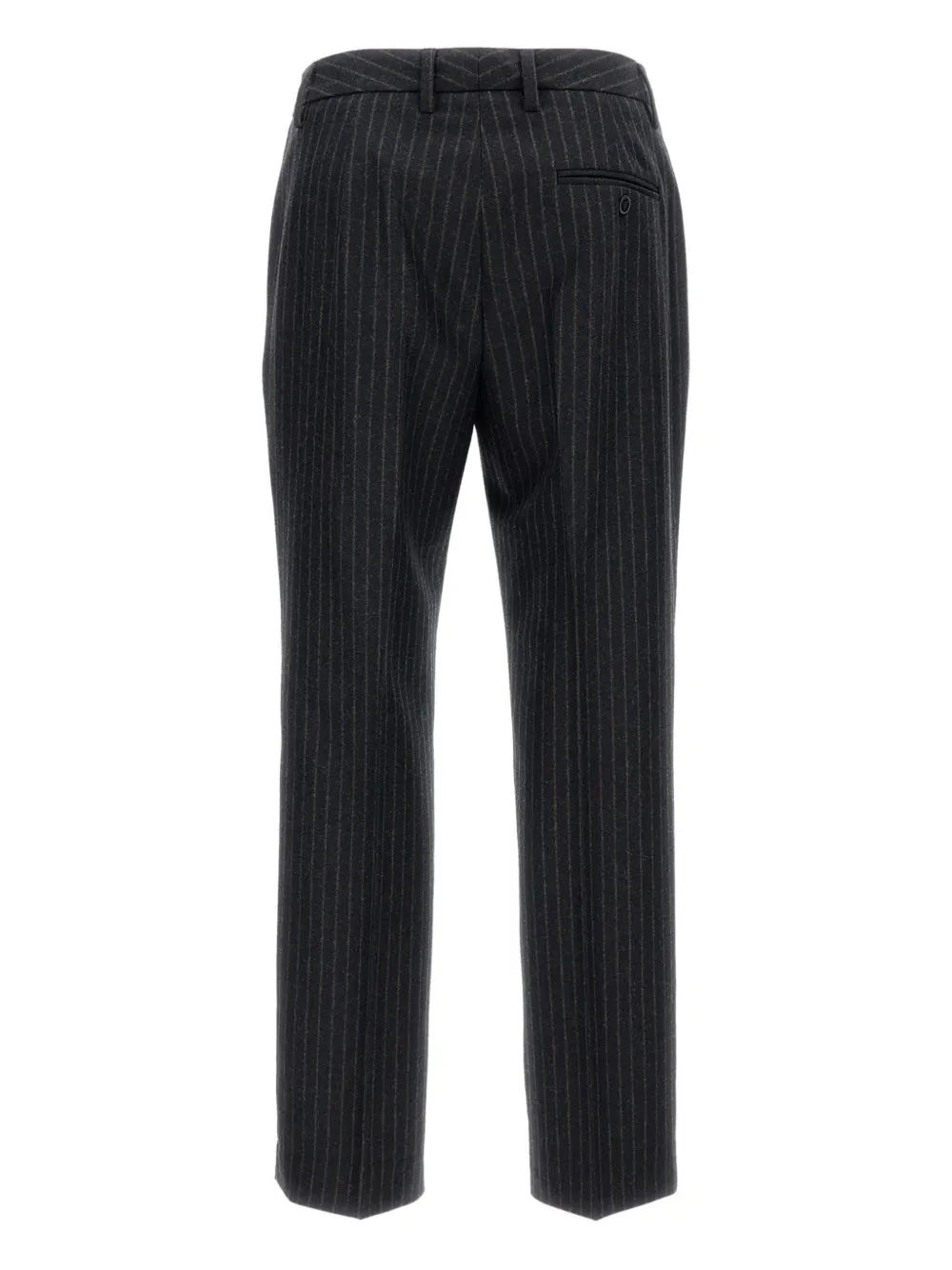 Alberto Biani Broek met krijtstreep - Grijs