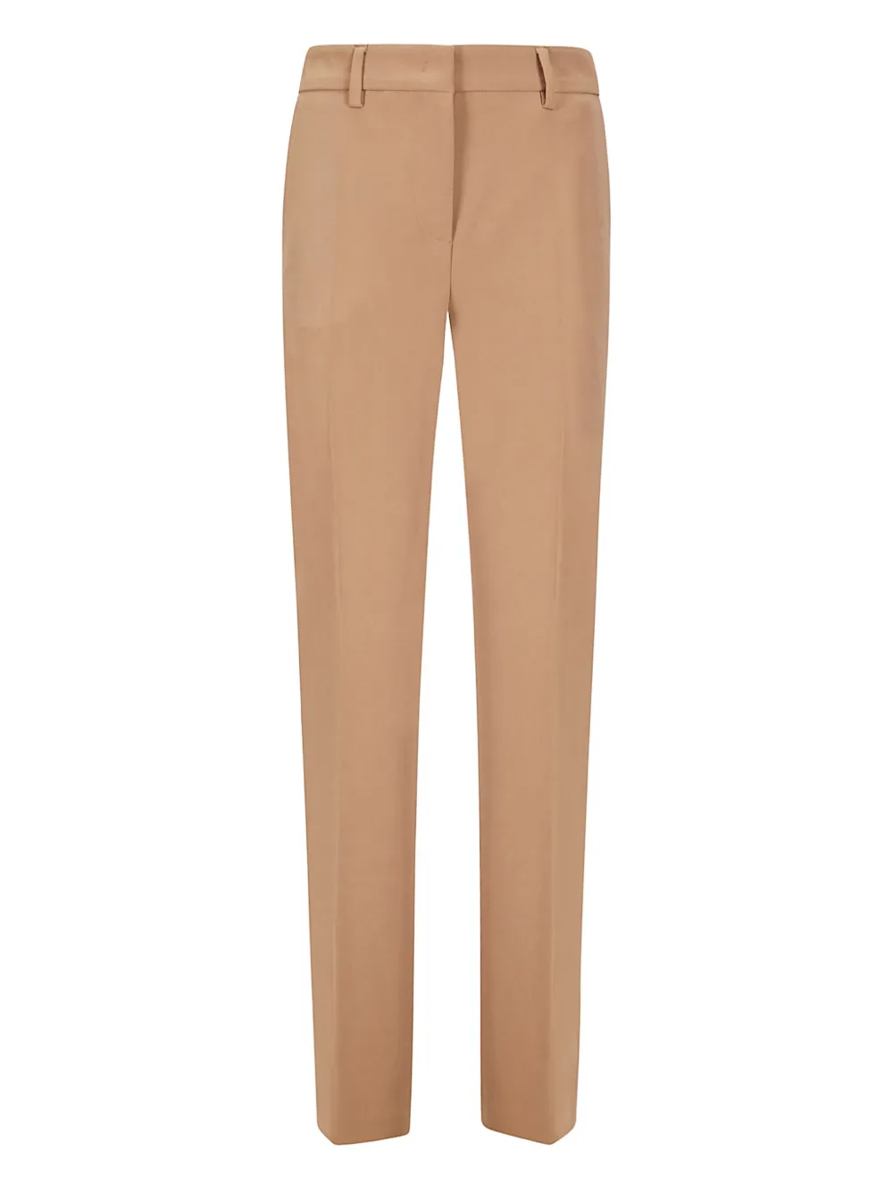 Alberto Biani Pressed-crease Trousers In Brown