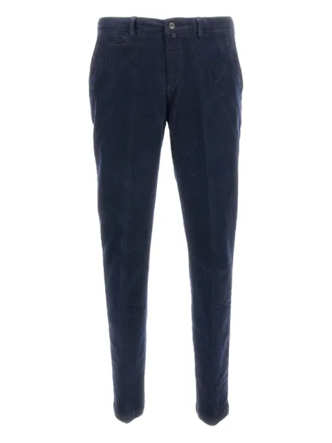 Briglia 1949 tailored velvet trousers