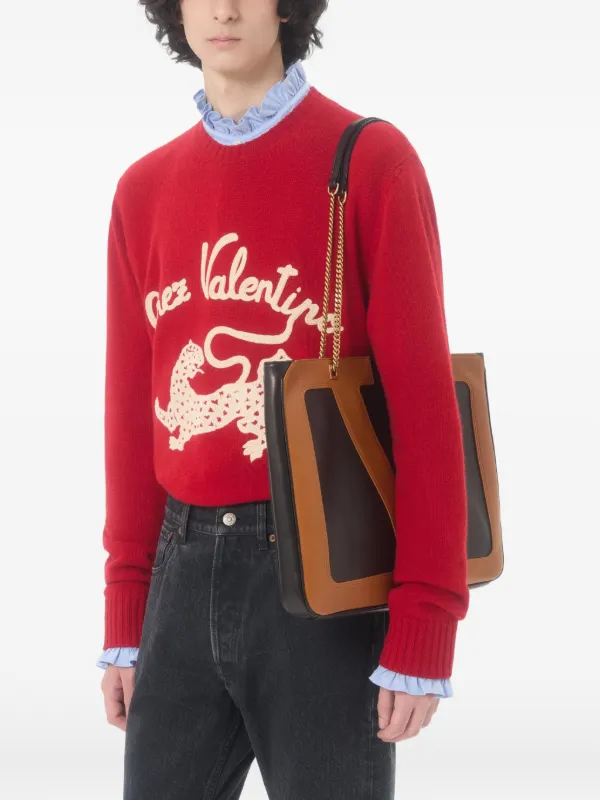 Valentino Garavani ウール セーター | レッド | FARFETCH JP