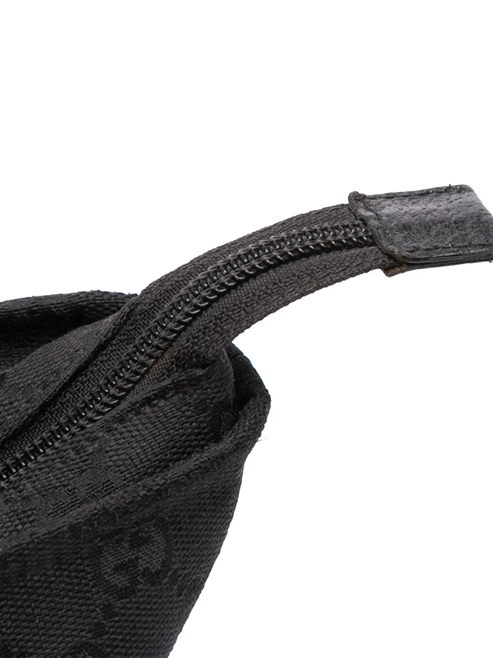 Pre-owned Gucci 2016-2025 Gg Canvas Web Tote Bag In Black