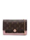 Louis Vuitton Pre-Owned 2015-2025 Monogram Flore Wallet On Chain crossbody bag - Brown