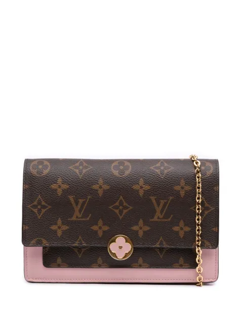 Louis Vuitton Pre-Owned 2015-2025 Monogram Flore Wallet On Chain crossbody bag