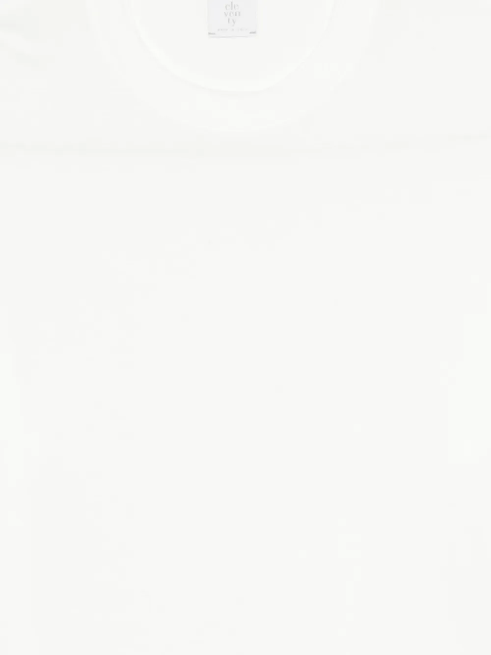 Eleventy T-shirt met ronde hals Wit