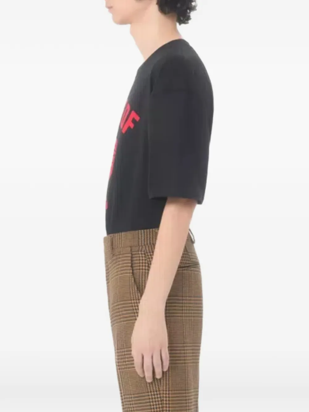panther-print cotton T-Shirt