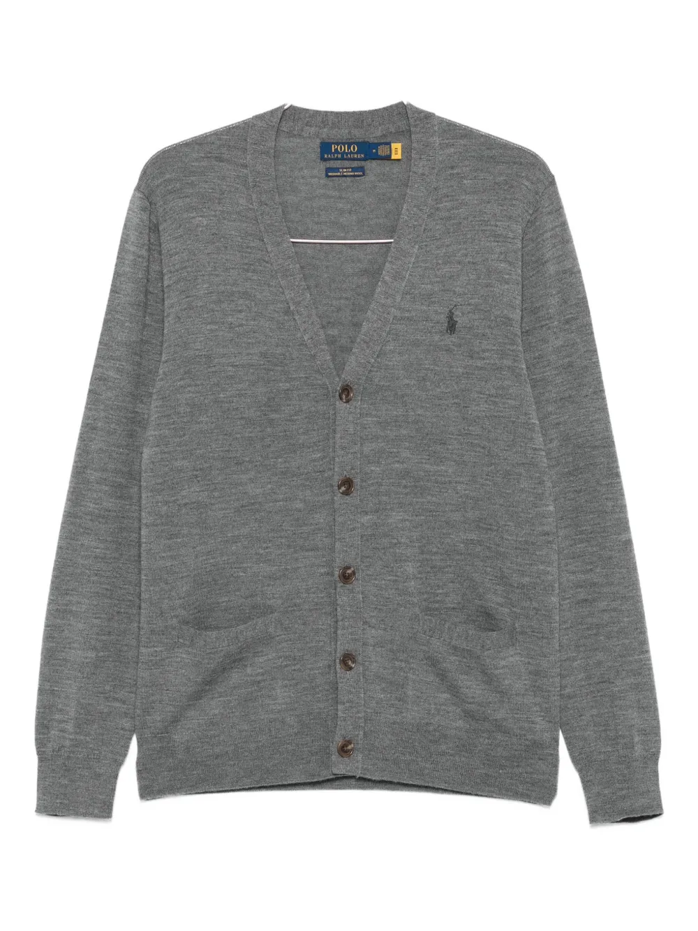 Polo Ralph Lauren V-neck buttoned cardigan - Grigio