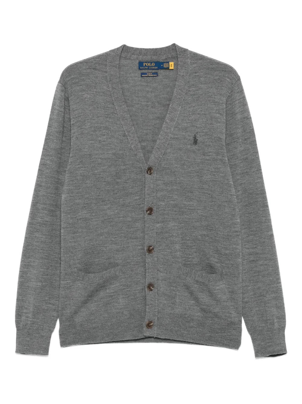 Polo Ralph Lauren V-neck buttoned cardigan | Grey | Image 1