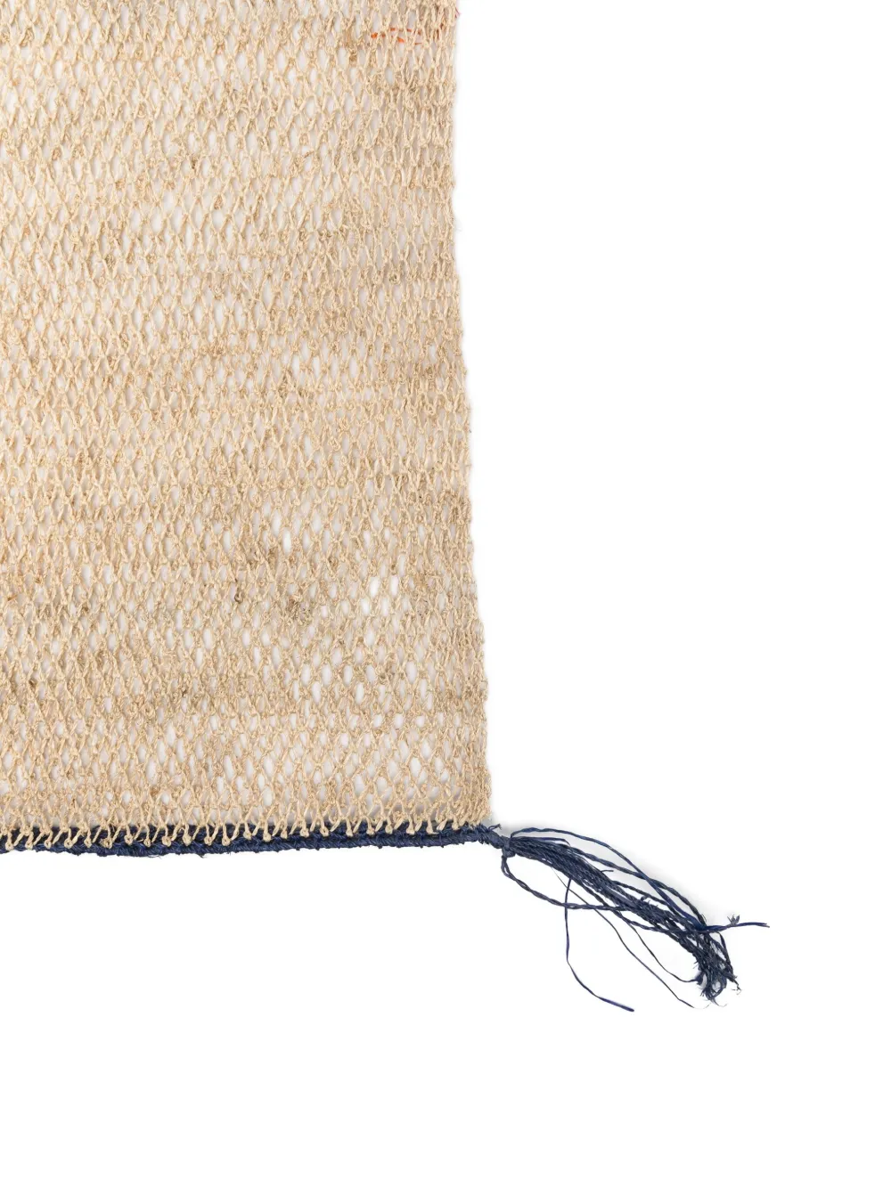 Natural-Fibre Messenger Bag
