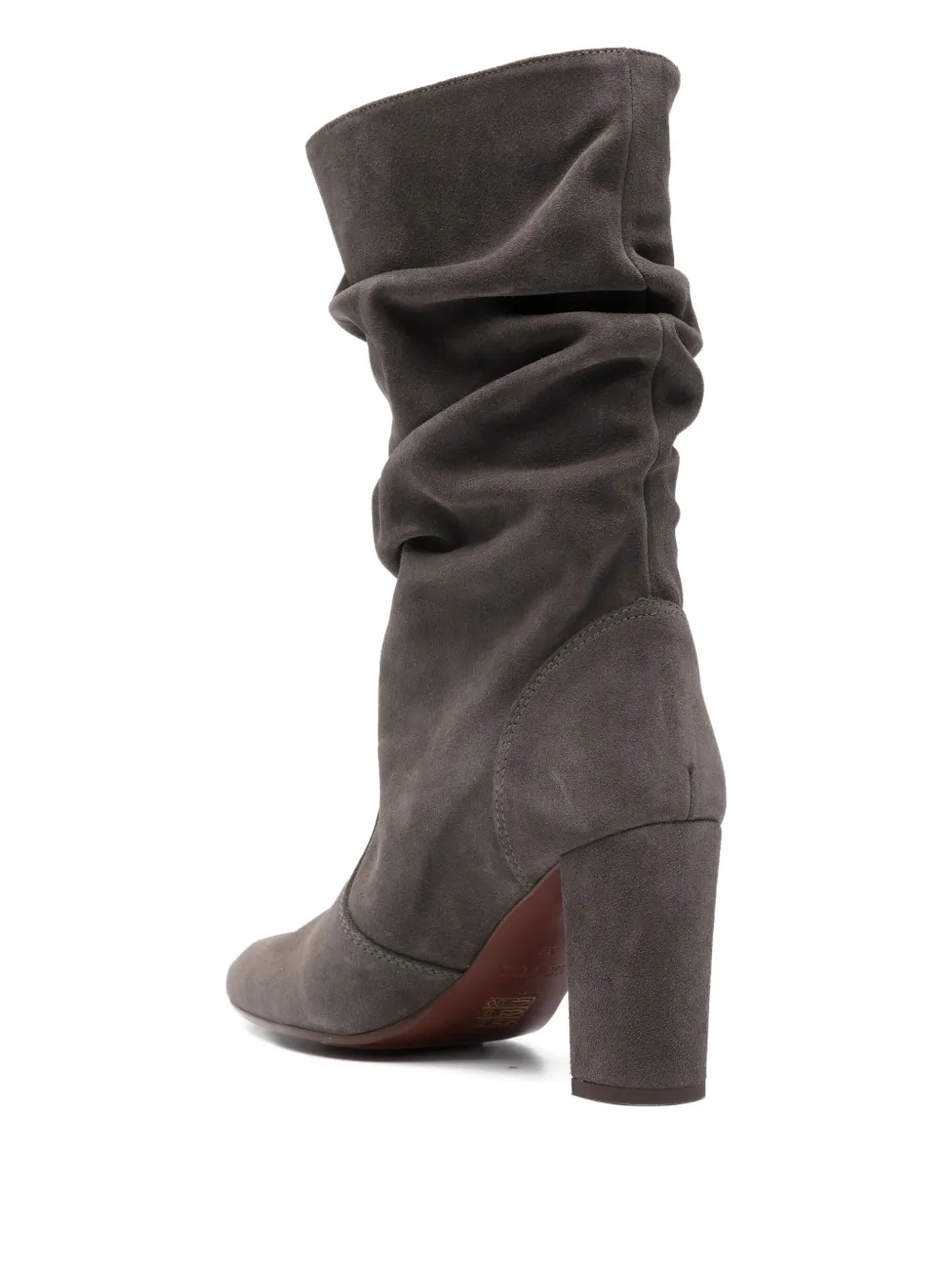 Chie Mihara 75mm Eychel suede boots Grey