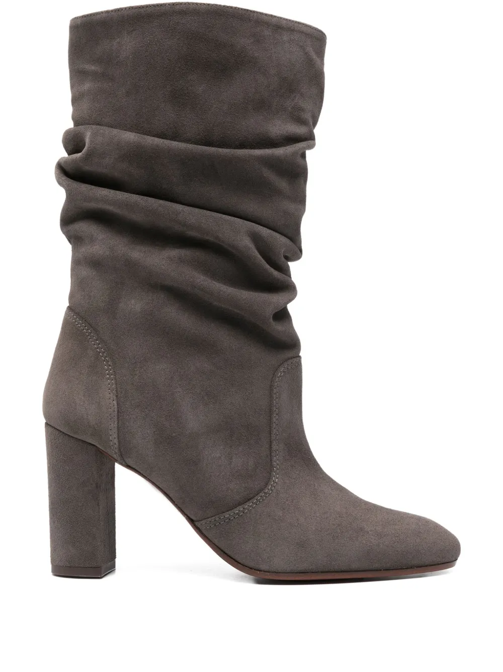 Chie Mihara 75mm Eychel suede boots | Grey | Image 1