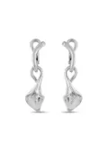 Asprey London 18K white gold diamond earrings - Silver