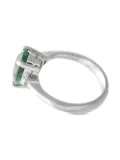LB Exclusive platinum tourmaline and diamond ring - Silver