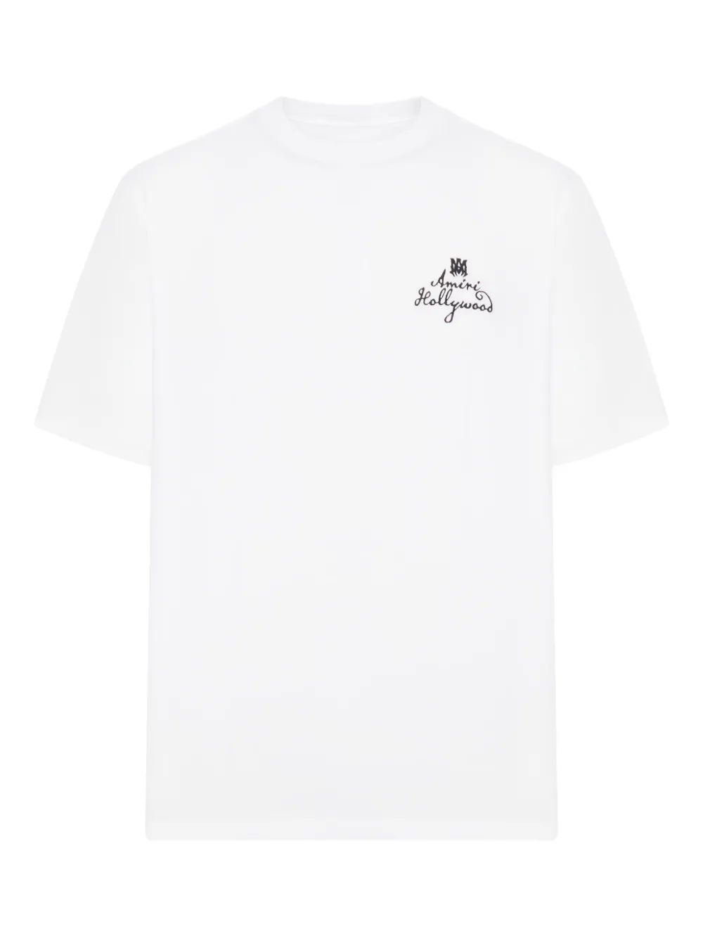 AMIRI embroidered-logo T-shirt - ホワイト AMIRI embroidered-logo T-shirt - ホワイト