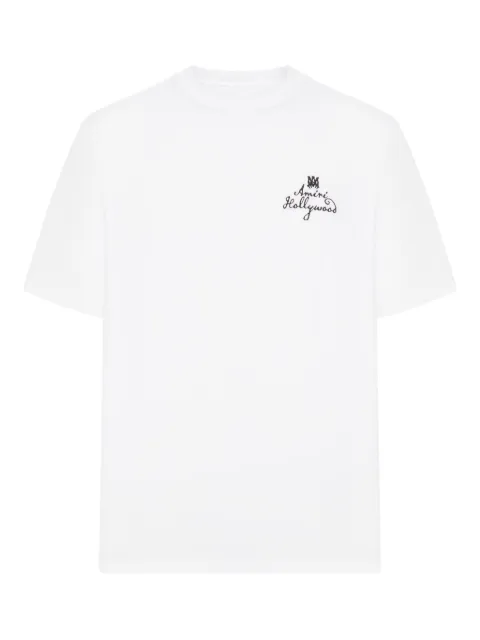 AMIRI T-Shirt mit Logo-Stickerei