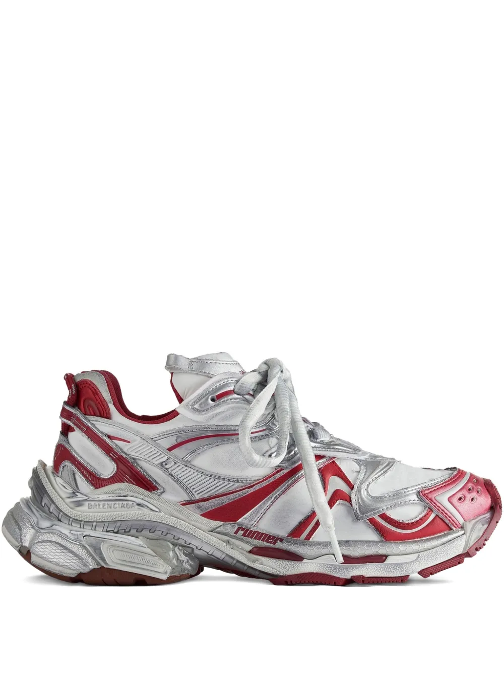 Balenciaga Runner 2.0 size-detail sneakers White