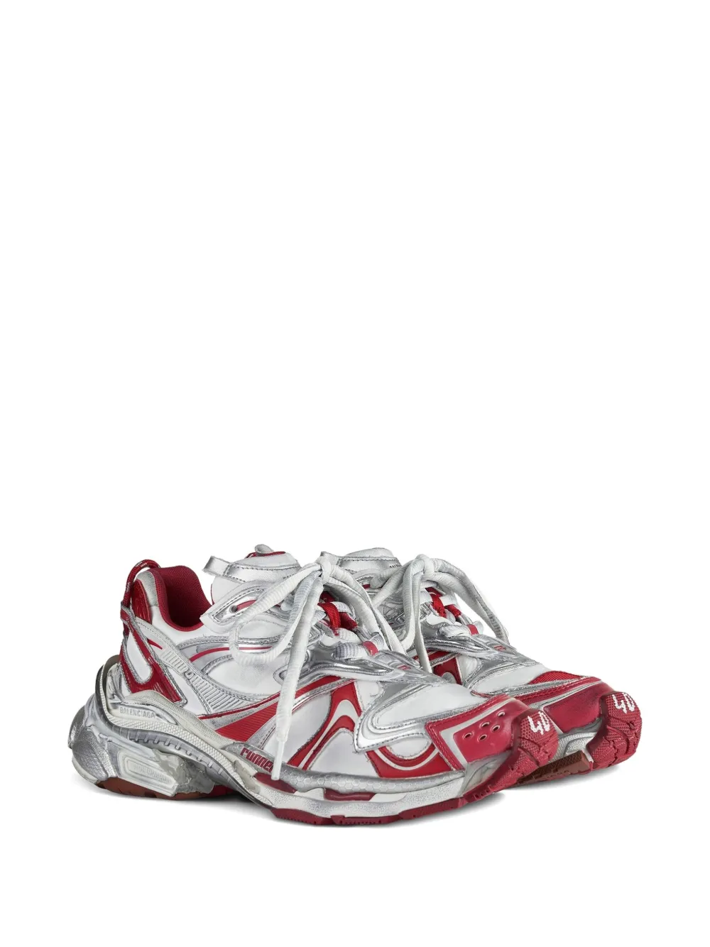 Balenciaga Runner 2.0 size-detail sneakers White