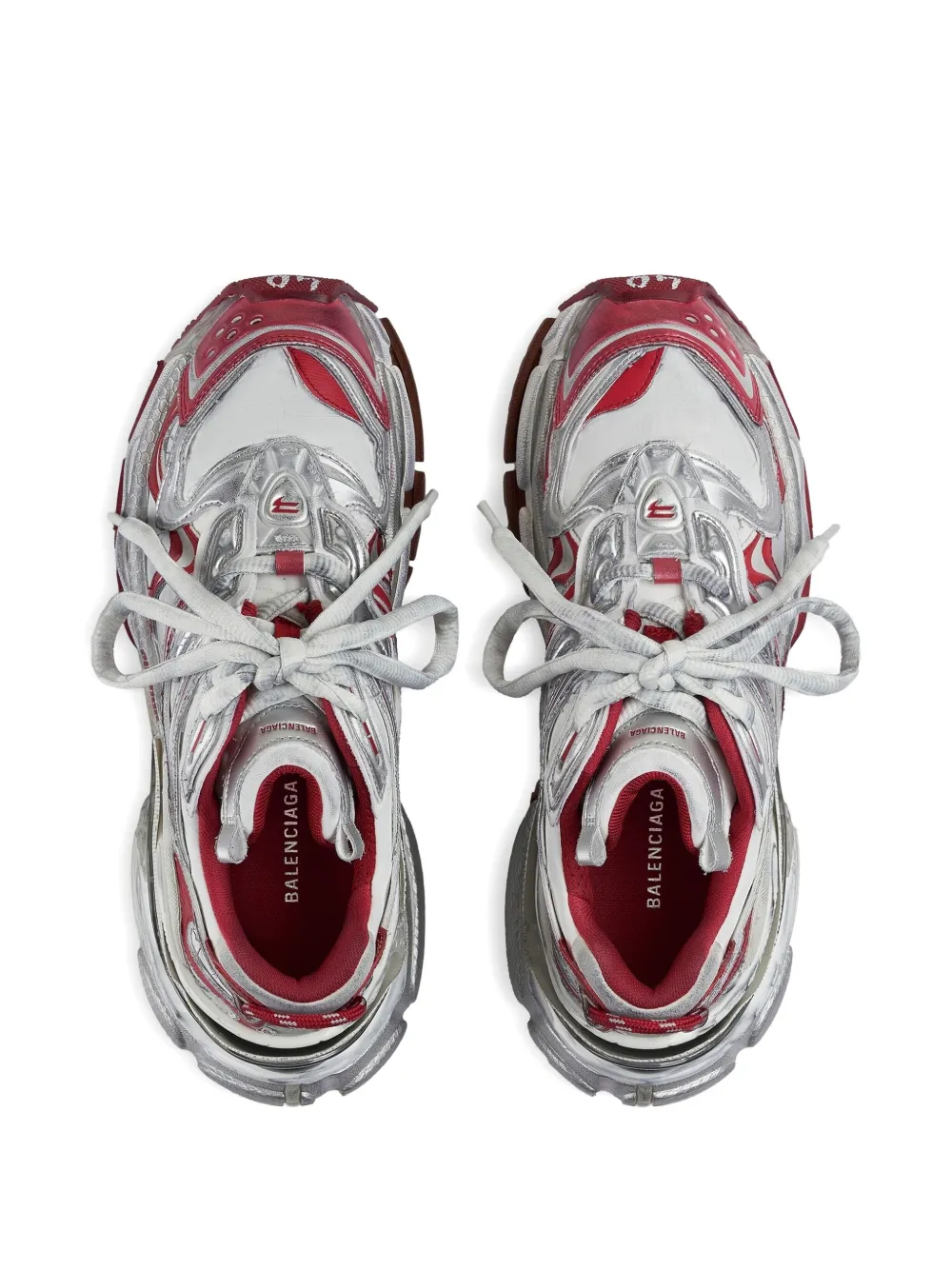 Balenciaga Runner 2.0 size-detail sneakers White