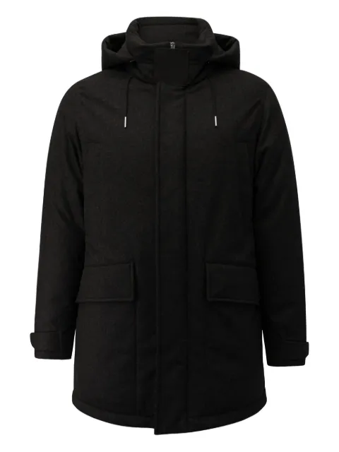 Zegna hooded wool jacket
