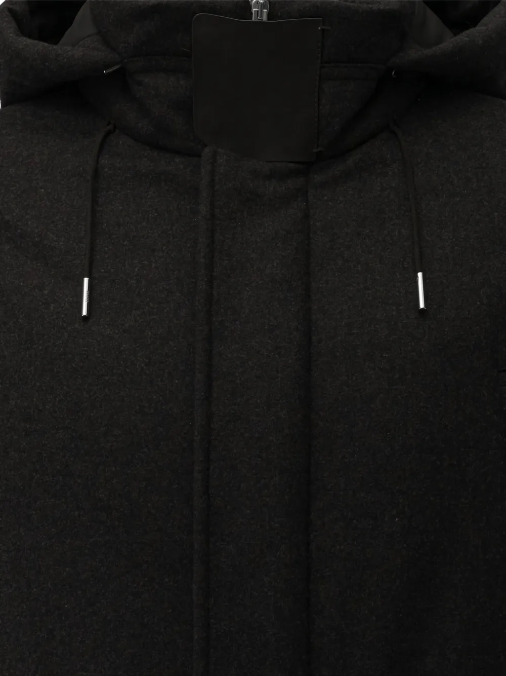 Zegna Jack met capuchon Zwart