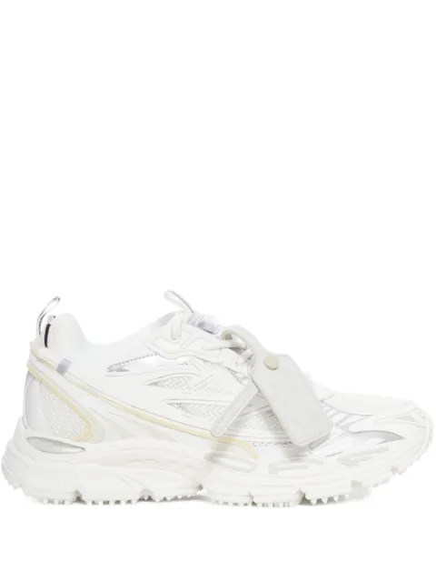 Off-White leather-tag lace-up sneakers 