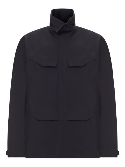 Veilance high-neck flap-pocket jacket