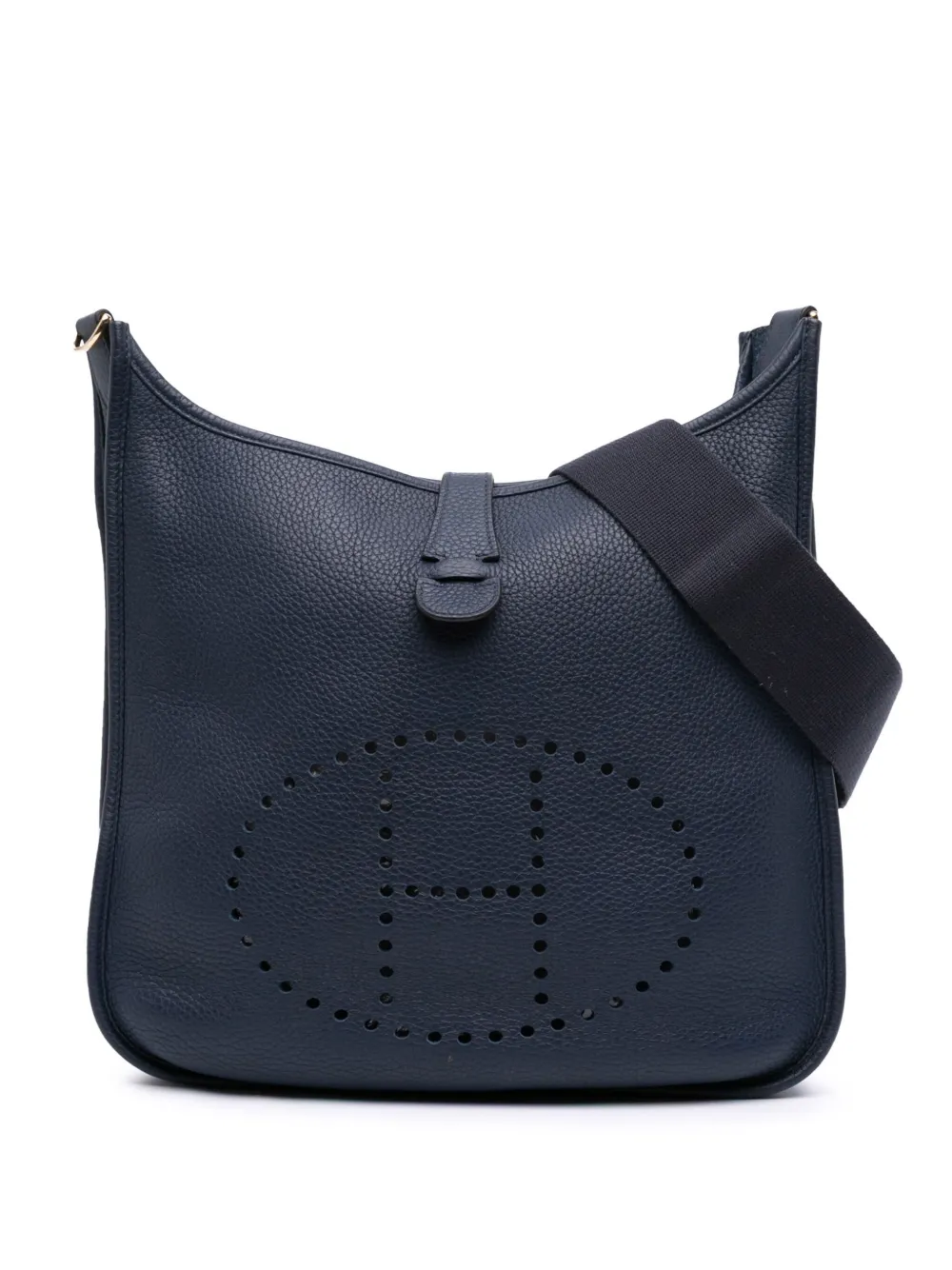 Hermès Pre-Owned 2013 クレマンス エヴリン III 33 ショルダーバッグ - ブルー Hermès Pre-Owned 2013 クレマンス エヴリン III 33 ショルダーバッグ - ブルー