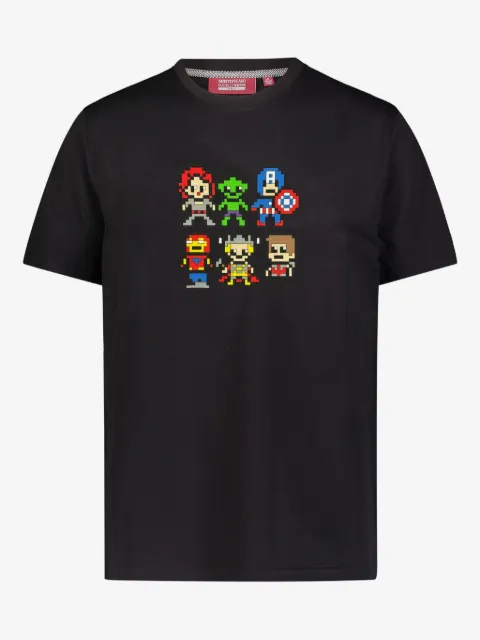 Mostly Heard Rarely Seen 8-Bit Hero Squad T-shirt