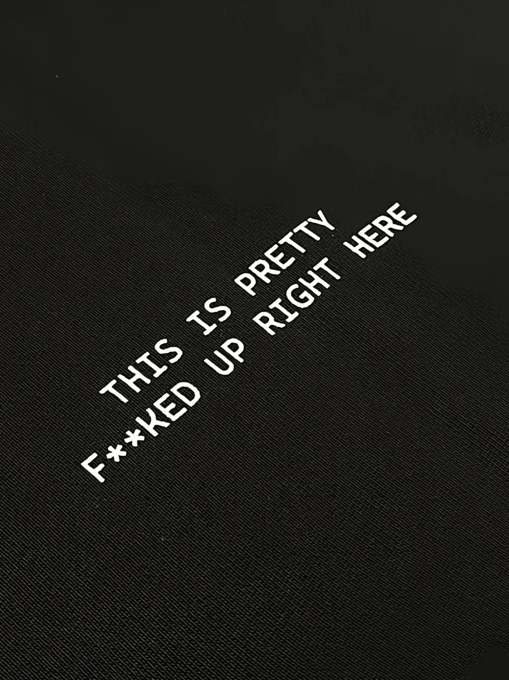 Mostly Heard Rarely Seen 8-Bit Hoodie met lange mouwen en print Zwart
