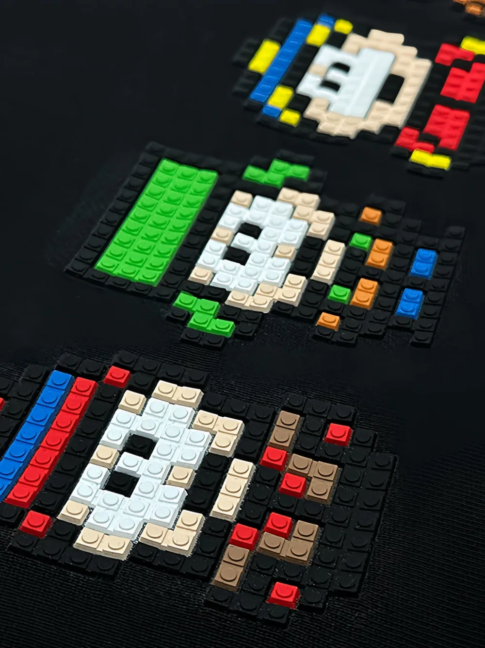 Mostly Heard Rarely Seen 8-Bit Hoodie met lange mouwen en print Zwart