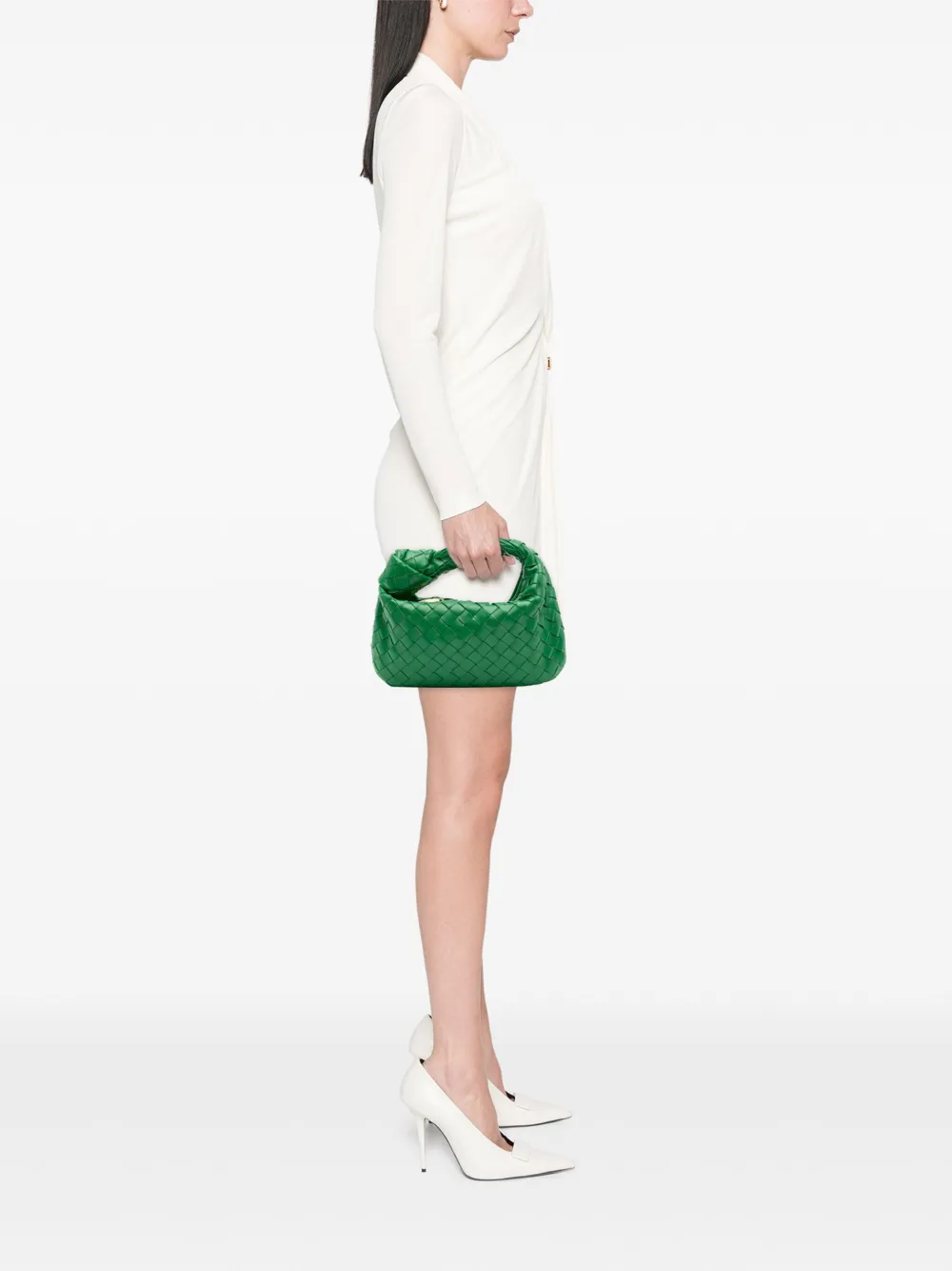 Bottega Veneta Pre-Owned 2012-2025 Mini Nappa Intrecciato Jodie hobo bag | Pre-Owned | Image 2