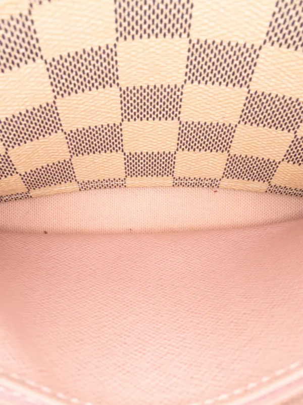 Louis Vuitton Pre-Owned 2018 Damier Azur Pochette Felicie Crossbody Bag  White FARFETCH PH