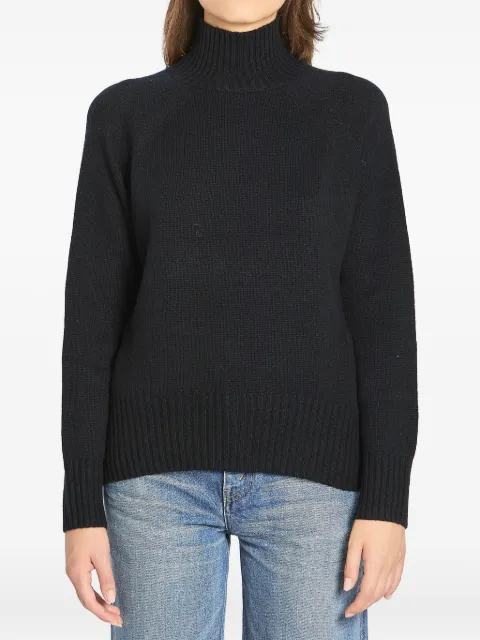 Allude ribbed turtleneck sweater