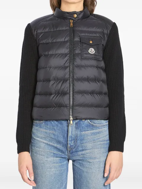 Moncler padded wool-blend puffer jacket 