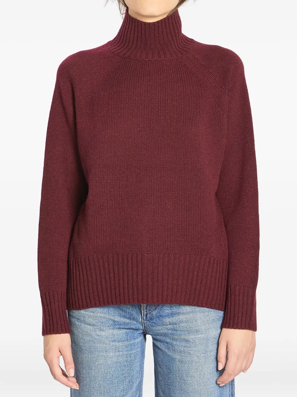 Allude タートルネック セーター - レッド Allude タートルネック セーター - レッド