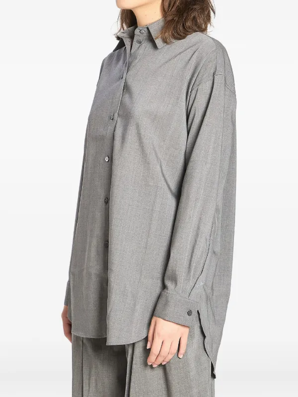Jacquemus long-sleeve Shirt | Grey | FARFETCH