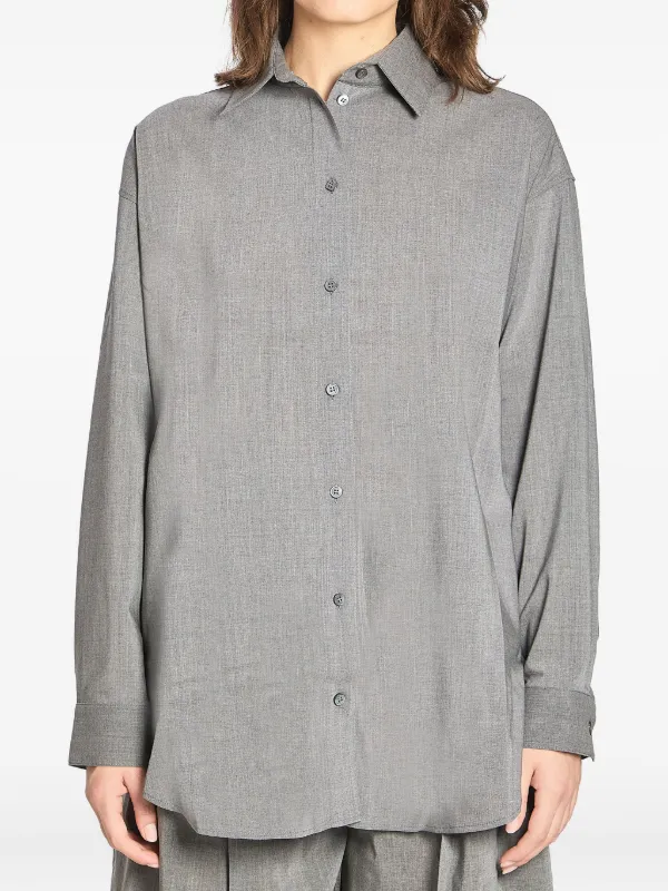 Jacquemus The Man's Shirt in Grey