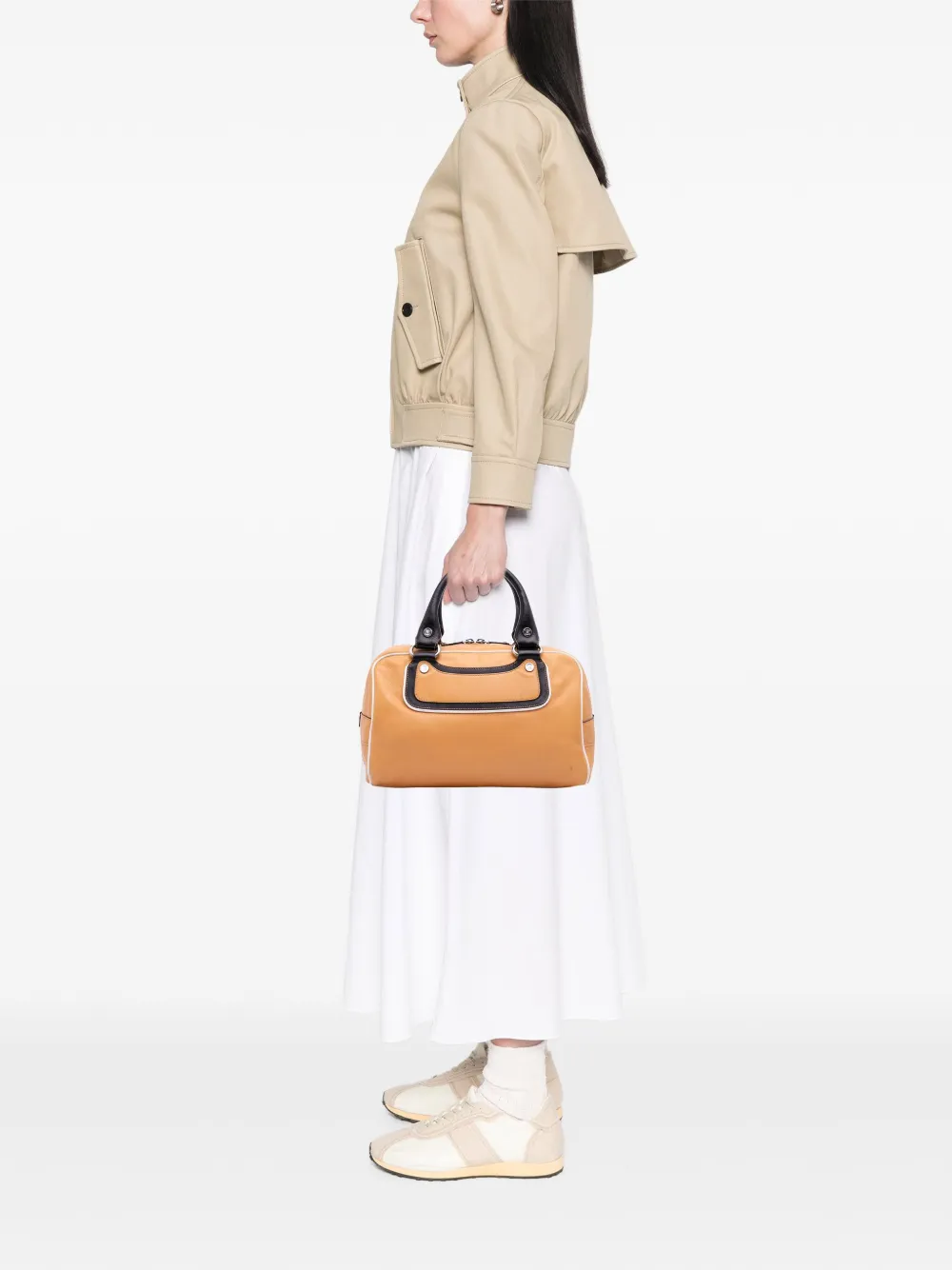 Celine Pre-Owned 2007 Leather Boogie handbag | Pre-Owned | Image 2