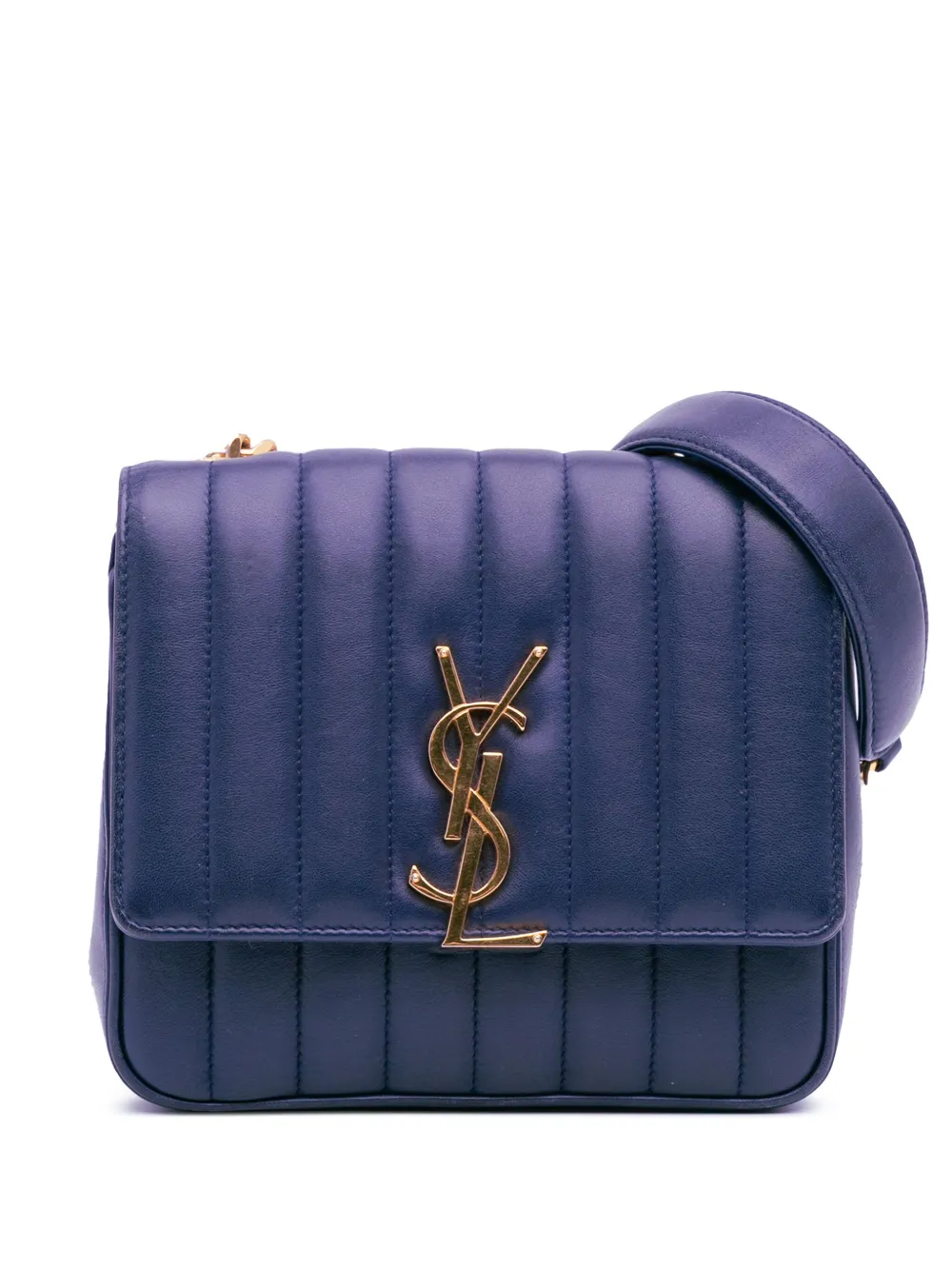 Saint Laurent Pre-Owned 2018 ミディアム ラムスキン モノグラム ヴィッキー チェーン ショルダーバッグ - Saint Laurent Pre-Owned 2018 ミディアム ラムスキン モノグラム ヴィッキー チェーン ショルダーバッグ -