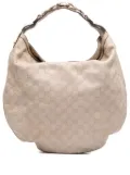 Gucci Pre-Owned 2016-2025 Guccissima Horsebit hobo bag - Brown