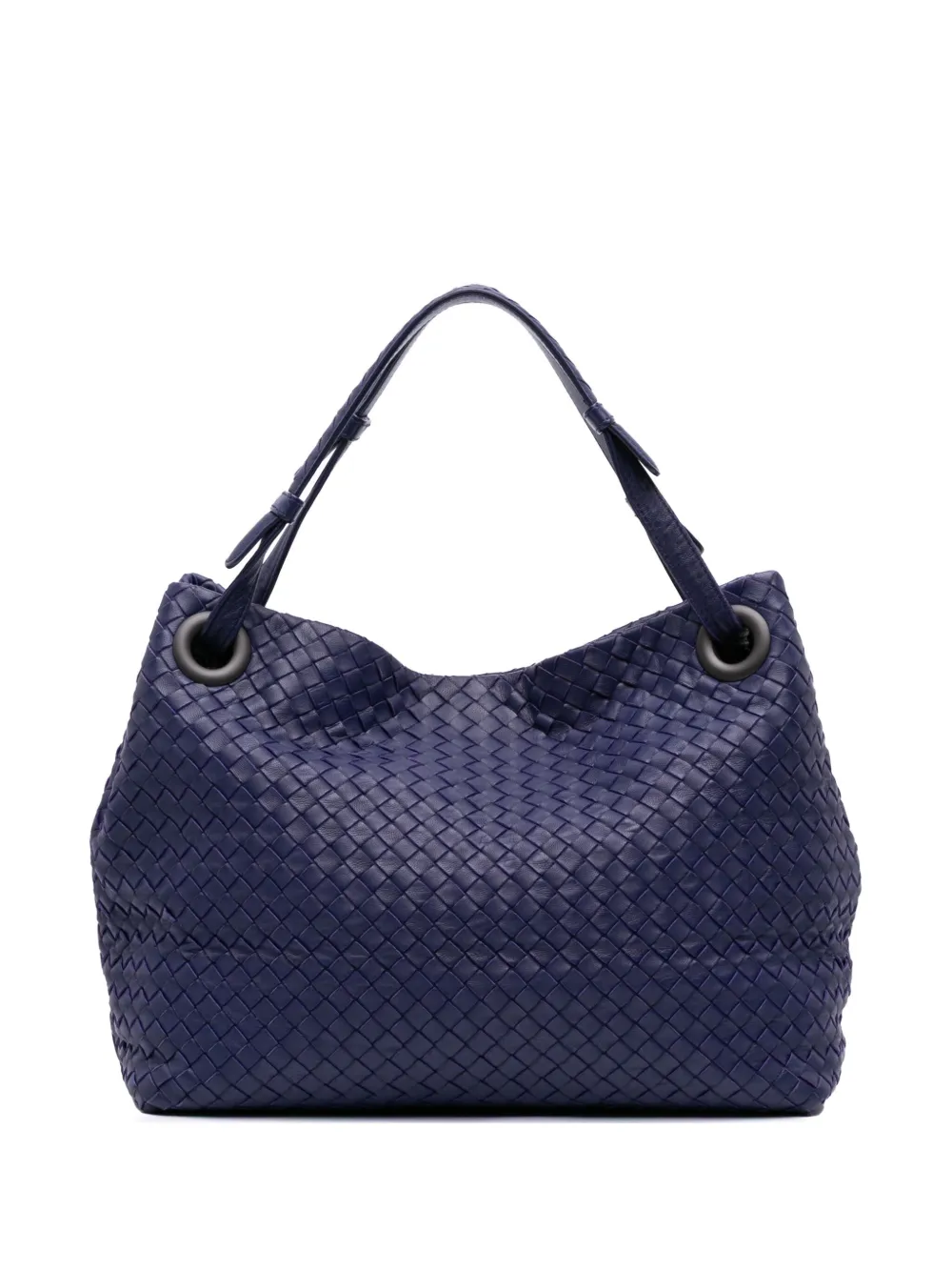 Bottega Veneta Pre-Owned 2012-2025 Medium Nappa Intrecciato Garda tote bag - Blu