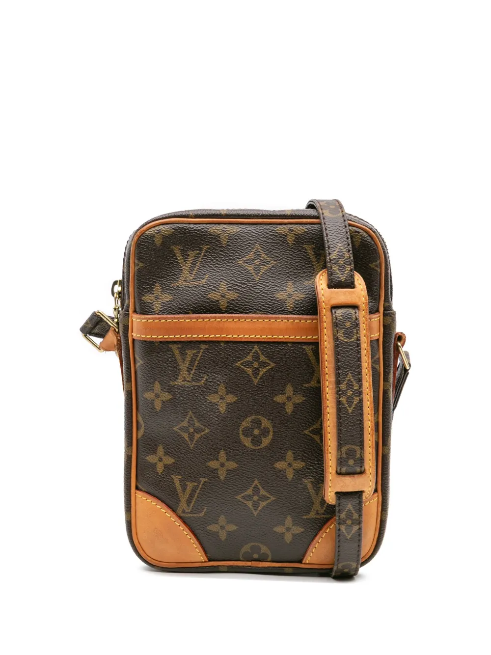 Louis Vuitton Pre-Owned 2004 モノグラム ダヌーブ ショルダーバッグ - ブラウン Louis Vuitton Pre-Owned 2004 モノグラム ダヌーブ ショルダーバッグ - ブラウン