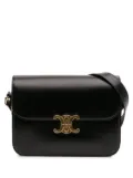 Céline Pre-Owned 2019 Large Shiny Calfskin Triomphe crossbody bag - Black