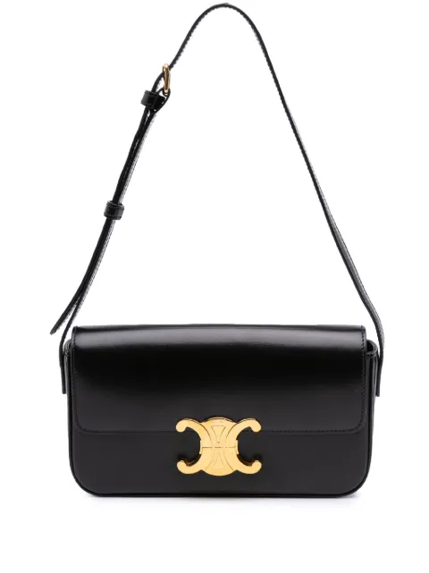 Celine Pre-Owned 2021 Shiny Calfskin Claude shoulder bag