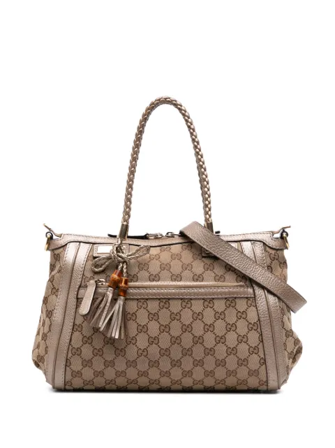 Gucci Pre-Owned 2016-2025 GG Canvas Bella satchel